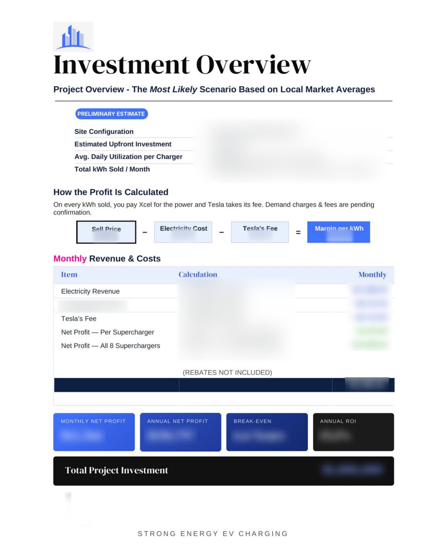 Sample feasibility study, page 7