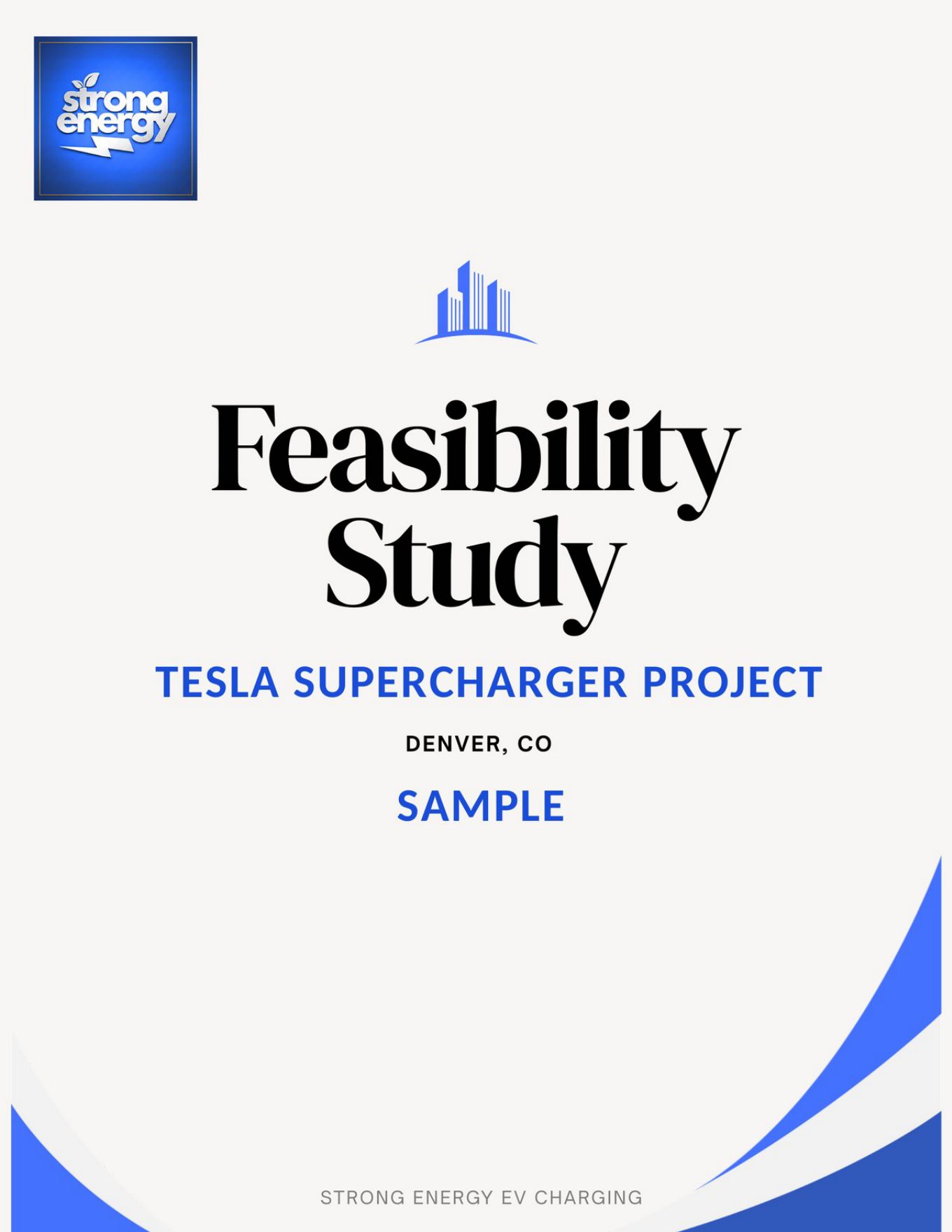 Sample feasibility study, page 1